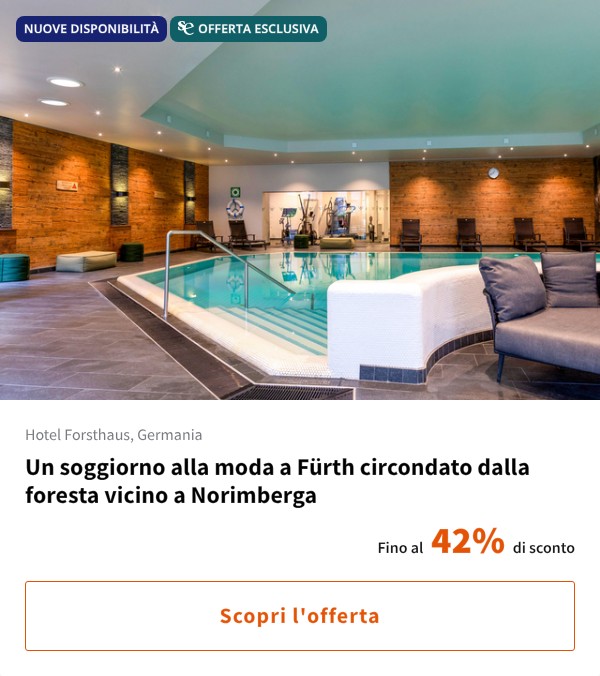Un soggiorno alla moda a Fürth circondato dalla foresta vicino a Norimberga