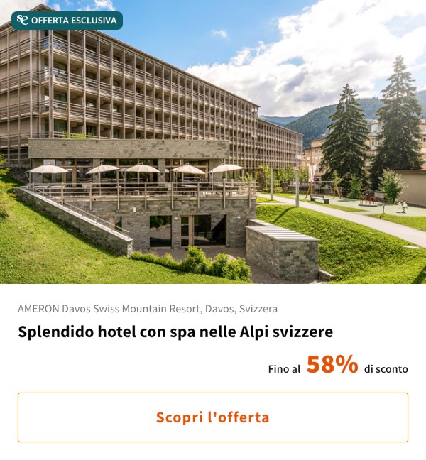 Splendido hotel con spa nelle Alpi svizzere