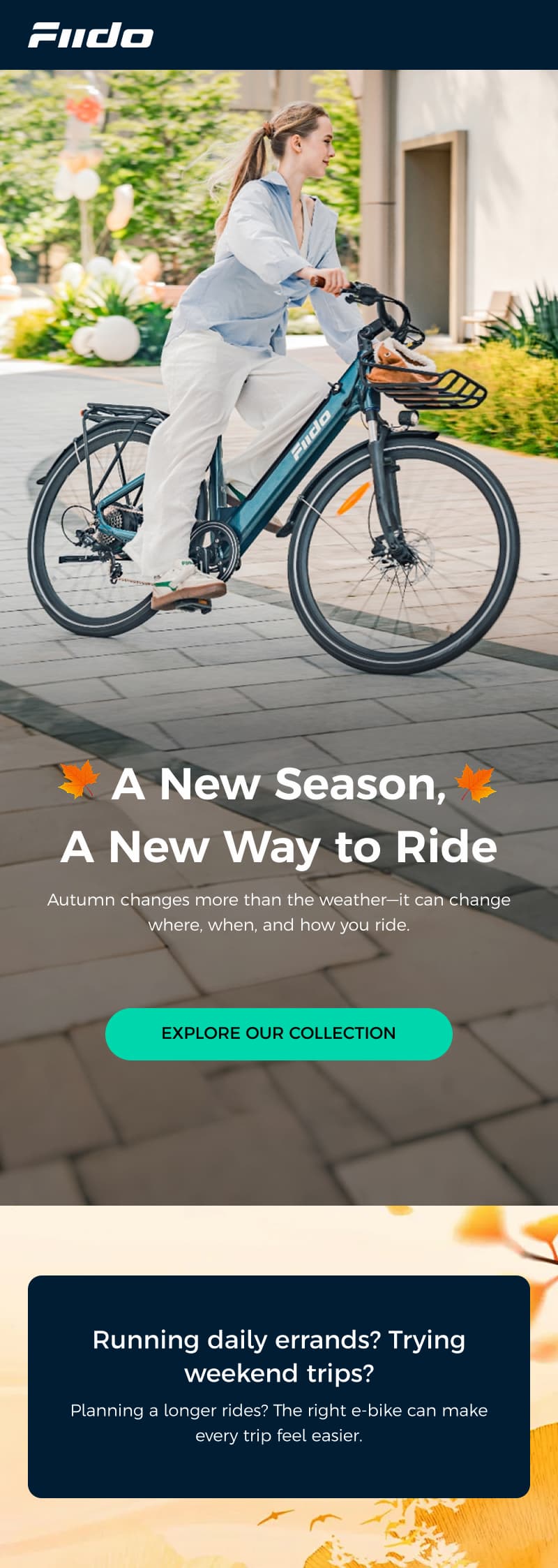A New Season, A New Way to Ride