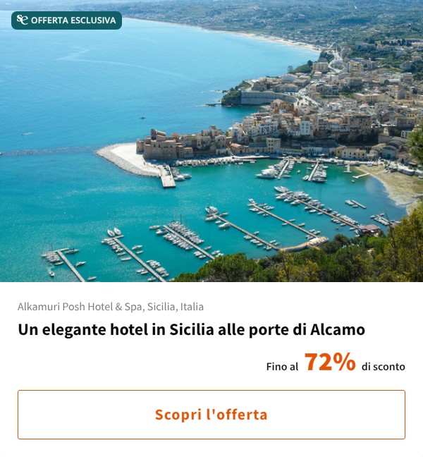 Un elegante hotel in Sicilia alle porte di Alcamo