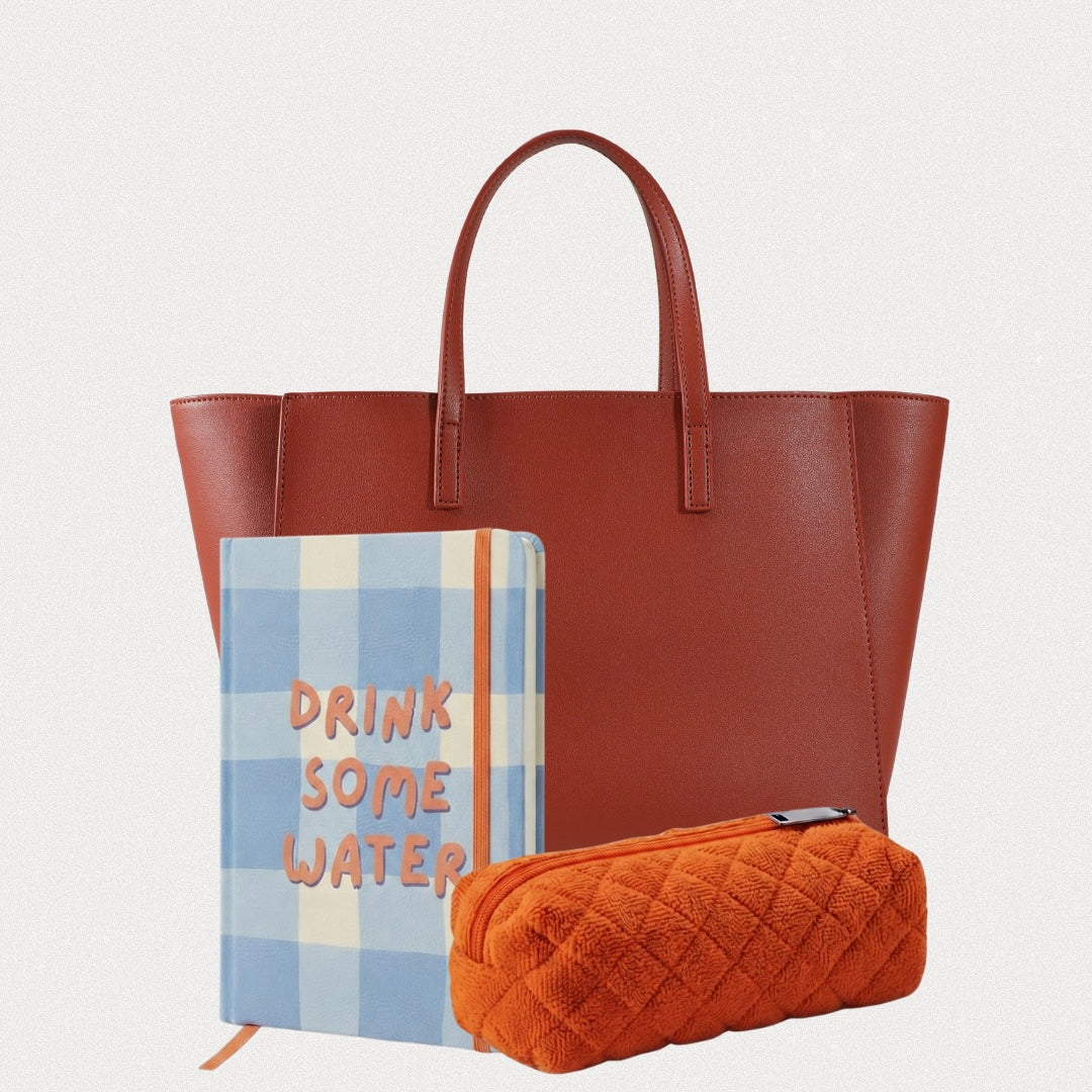 Image of MELISSA BRICK RED - DRINK SOME WATER SET