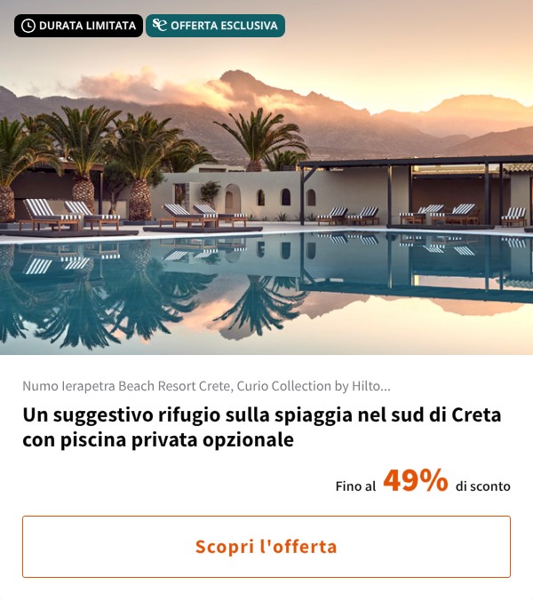 Un suggestivo rifugio sulla spiaggia nel sud di Creta con piscina privata opzionale