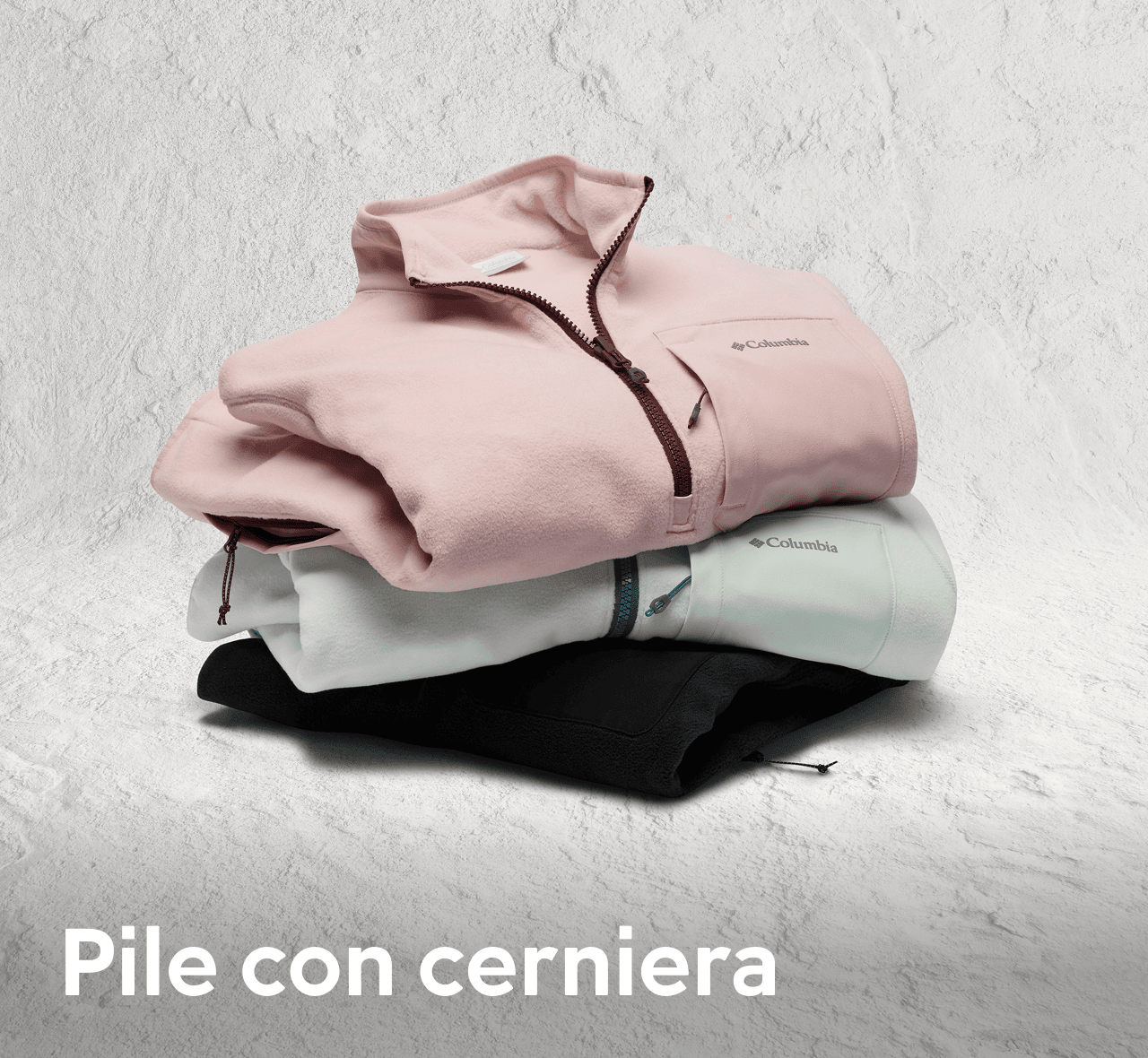 Pile con cerniera