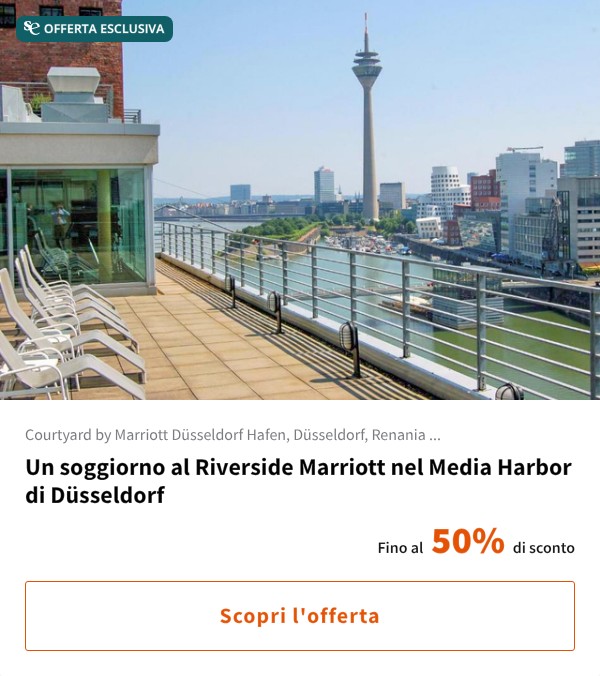 Un soggiorno al Riverside Marriott nel Media Harbor di Düsseldorf