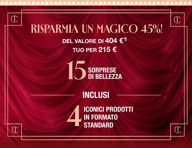RISPARMIA UN MAGICO 45%!
