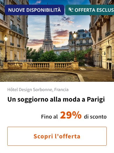 Un soggiorno alla moda a Parigi