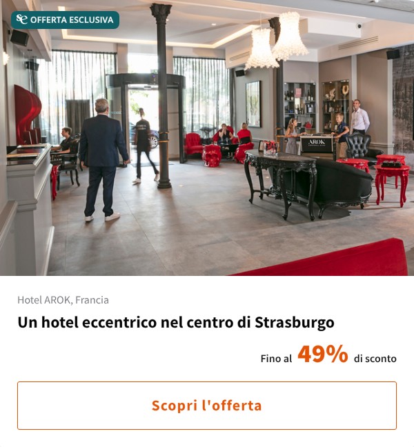 Un hotel eccentrico nel centro di Strasburgo