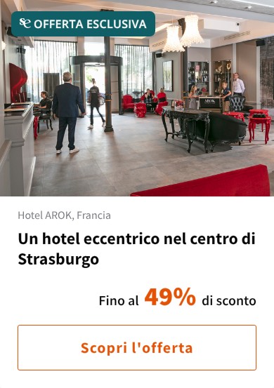 Un hotel eccentrico nel centro di Strasburgo
