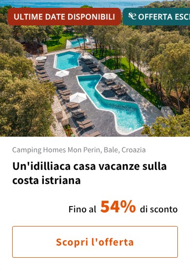 Un'idilliaca casa vacanze sulla costa istriana