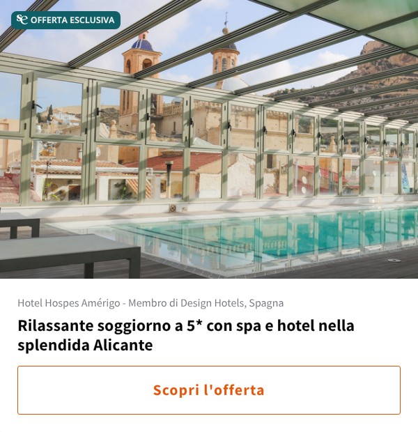 Rilassante soggiorno a 5* con spa e hotel nella splendida Alicante
