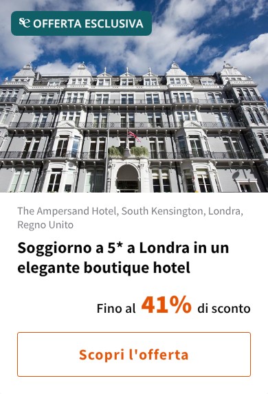 Soggiorno a 5* a Londra in un elegante boutique hotel