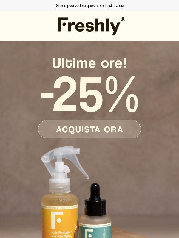 Ultime ore! -25% 😍