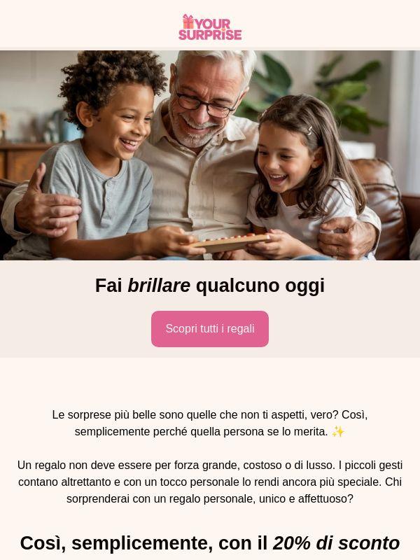 C'è sempre un motivo per sorprendere 💝