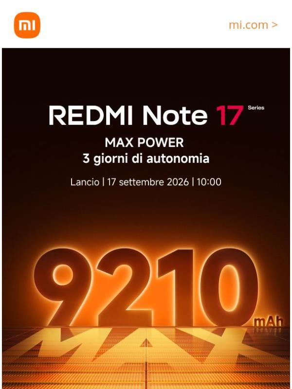 🔥REDMI Note 17 Series è in arrivo!