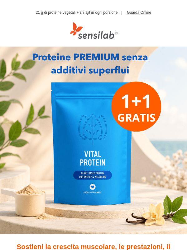 1+1 GRATIS: Le tue nuove proteine preferite