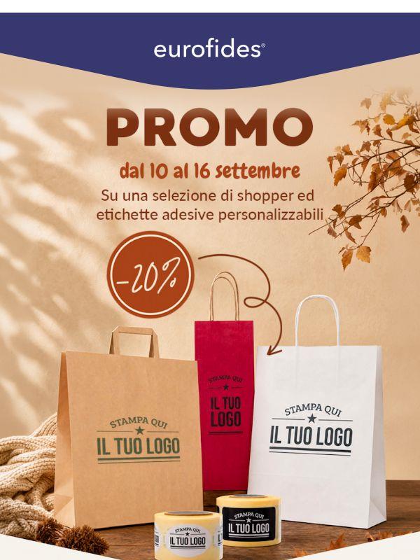 Personalizza con il -20% 🛍
