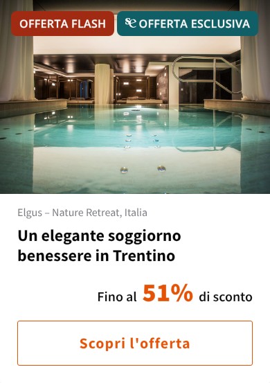Un elegante soggiorno benessere in Trentino