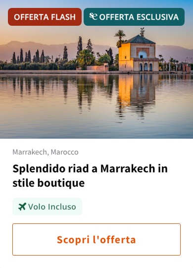 Splendido riad a Marrakech in stile boutique