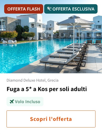 Fuga a 5* a Kos per soli adulti