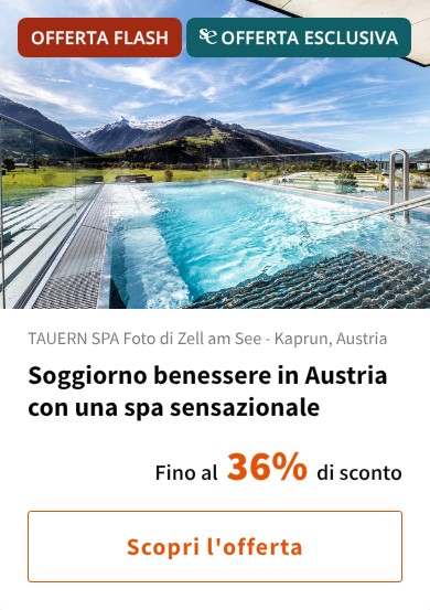 Soggiorno benessere in Austria con una spa sensazionale