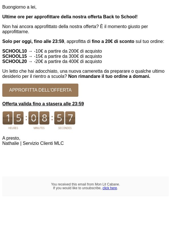 Aprila prima di mezzanotte.