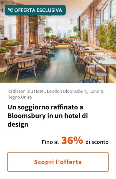 Un soggiorno raffinato a Bloomsbury in un hotel di design