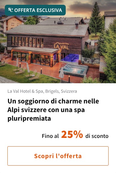 Un soggiorno di charme nelle Alpi svizzere con una spa pluripremiata