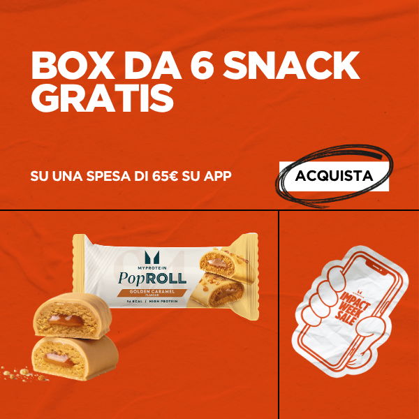 box da 6 snack gratis