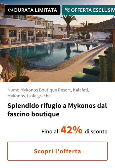 Splendido rifugio a Mykonos dal fascino boutique