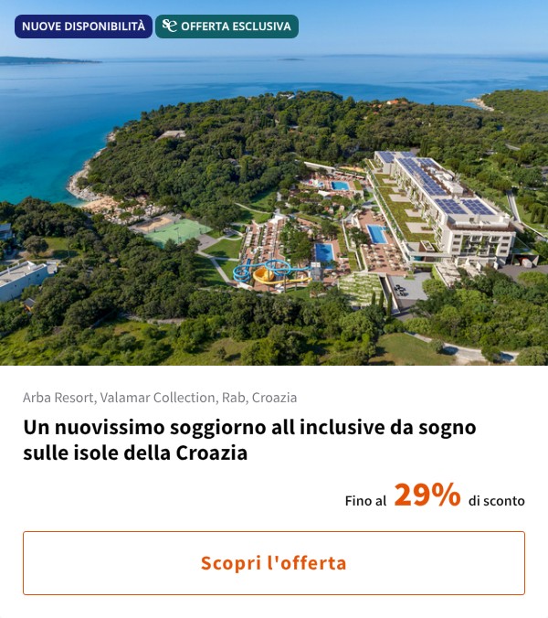 Un nuovissimo soggiorno all inclusive da sogno sulle isole della Croazia