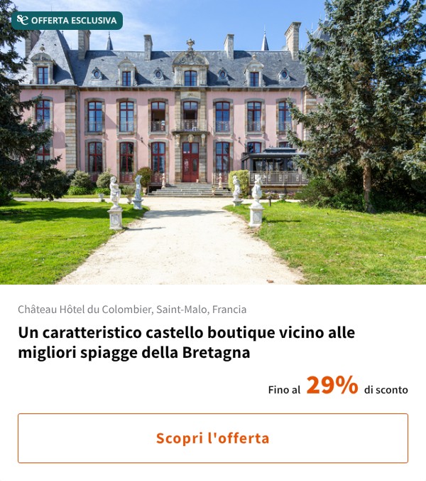 Un caratteristico castello boutique vicino alle migliori spiagge della Bretagna