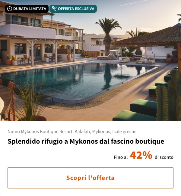 Splendido rifugio a Mykonos dal fascino boutique