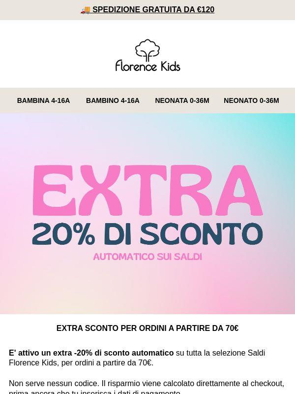 ✨ HAI VISTO? SUI SALDI C'È UN EXTRA -20% AUTOMATICO