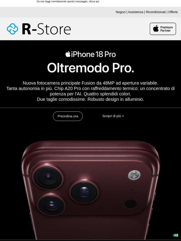 Ordina ora i nuovi prodotti Apple!