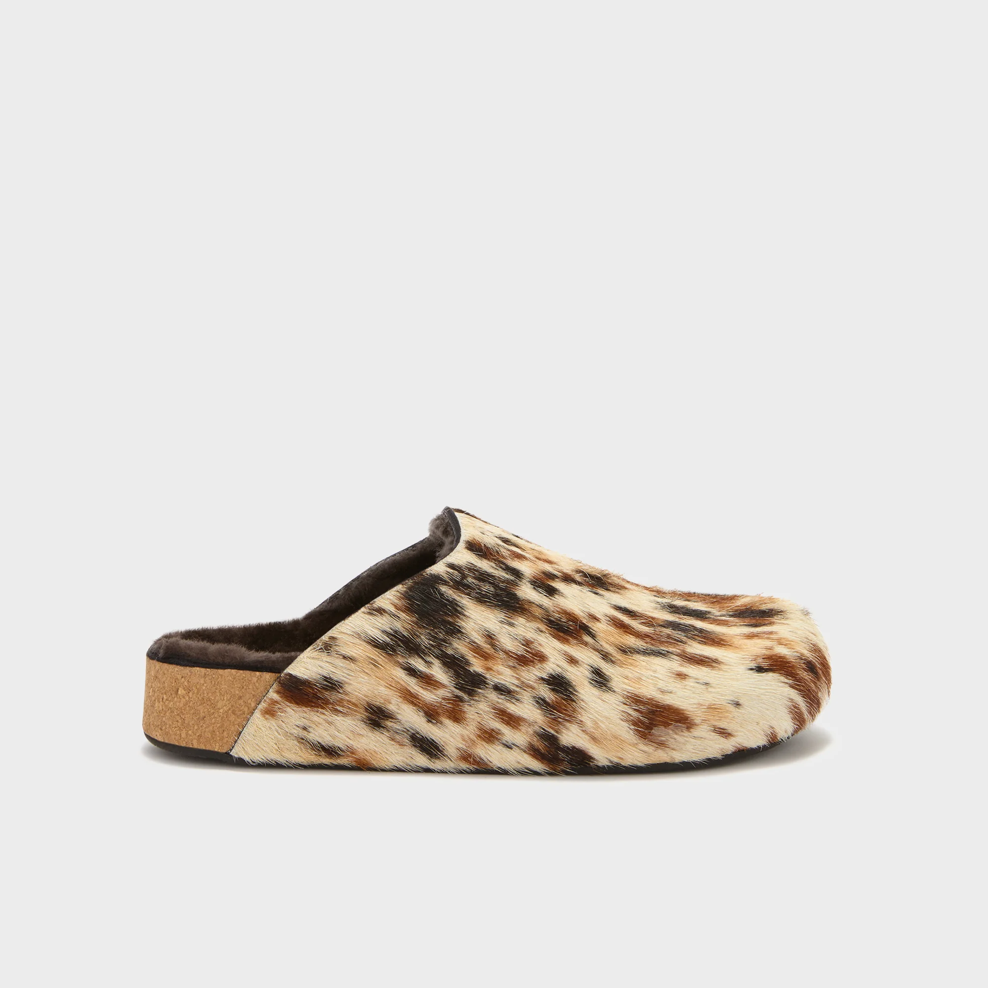 Image of LUNA CLOG PLAIN FUR