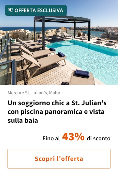 Un soggiorno chic a St. Julian's con piscina panoramica e vista sulla baia