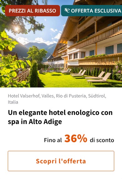 Un elegante hotel enologico con spa in Alto Adige