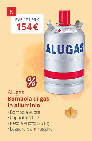 Bombola di gas in alluminio Alugas