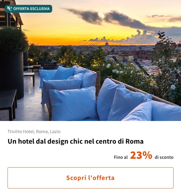 Un hotel dal design chic nel centro di Roma