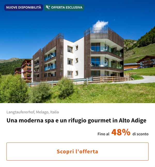 Una moderna spa e un rifugio gourmet in Alto Adige