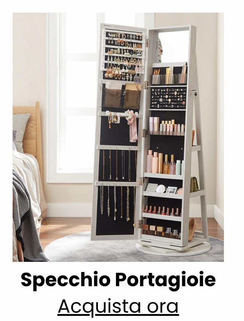Specchio Portagioie