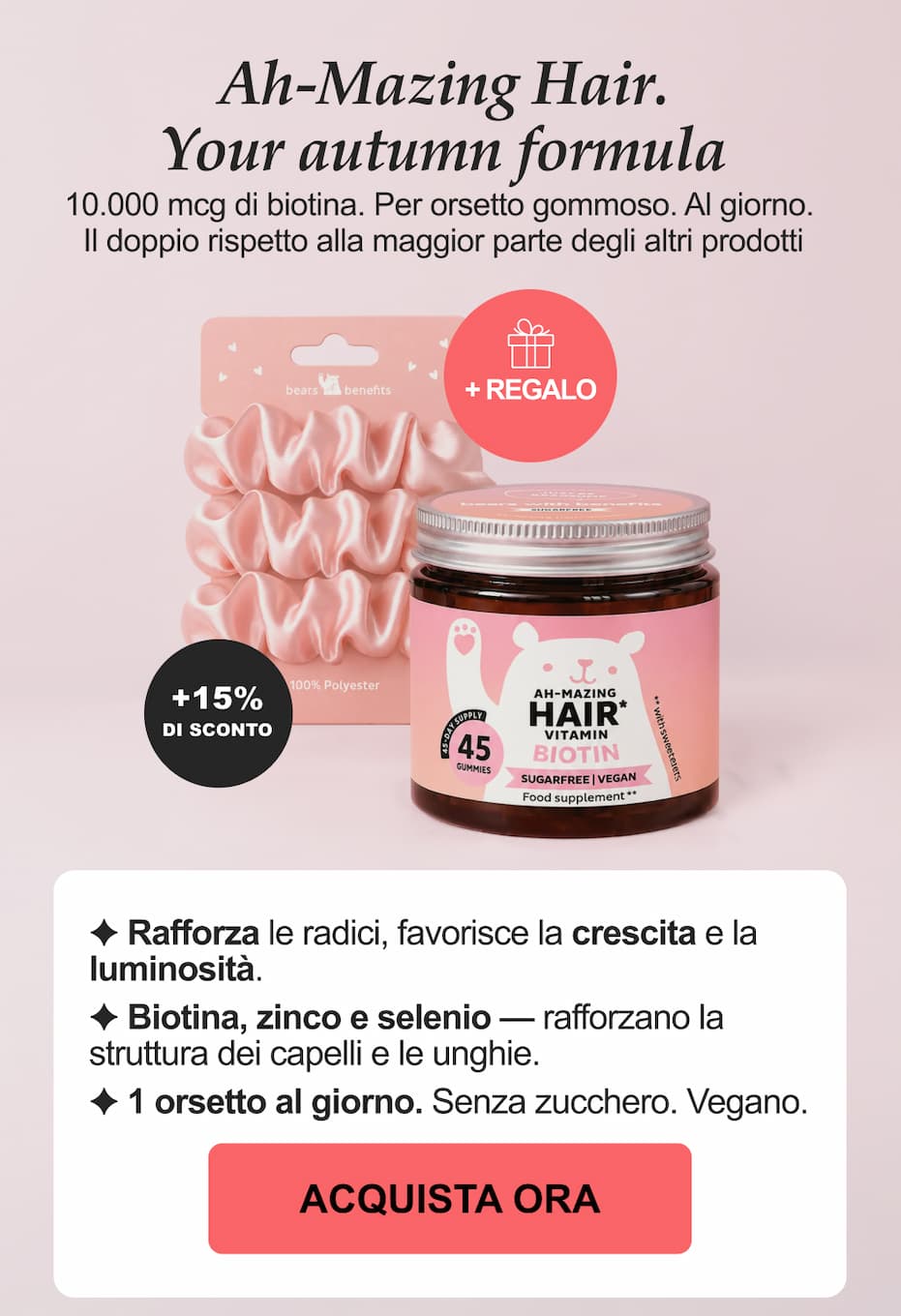 + 15% EXTRA