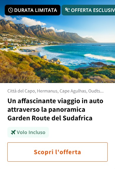 Un affascinante viaggio in auto attraverso la panoramica Garden Route del Sudafrica