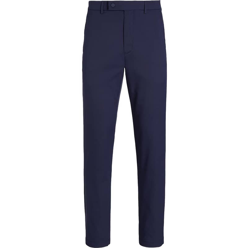 Pantaloni dritti in tessuto