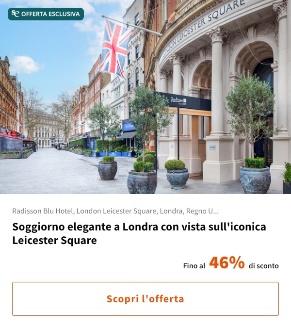Soggiorno elegante a Londra con vista sull'iconica Leicester Square