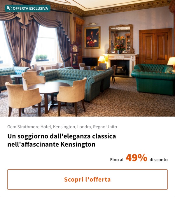 Un soggiorno dall'eleganza classica nell'affascinante Kensington