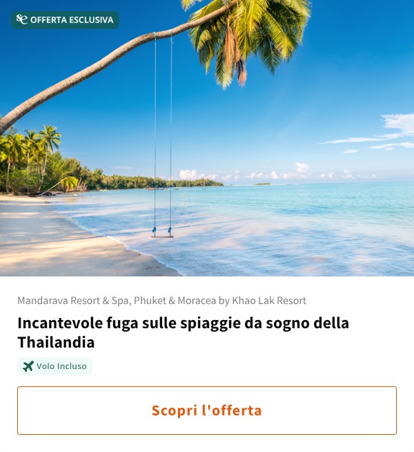 Incantevole fuga sulle spiaggie da sogno della Thailandia
