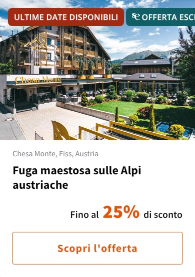 Fuga maestosa sulle Alpi austriache