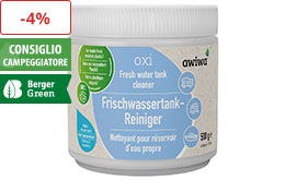 Detergente Awiwa oxi per serbatoi di acqua dolce