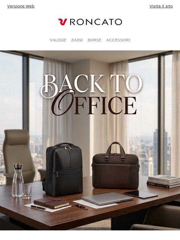Rientro al lavoro: organizzazione impeccabile ogni giorno